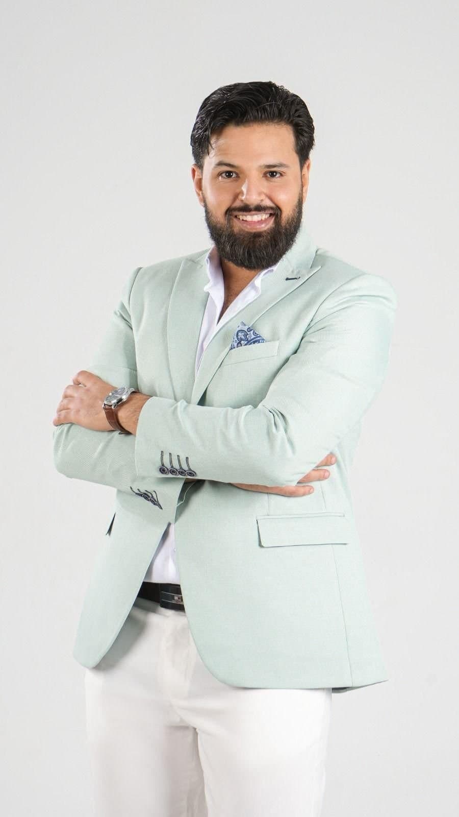 TV Presenter Mohamed Gharib
